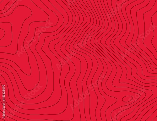 Curvas de nivel, mapa topográfico 