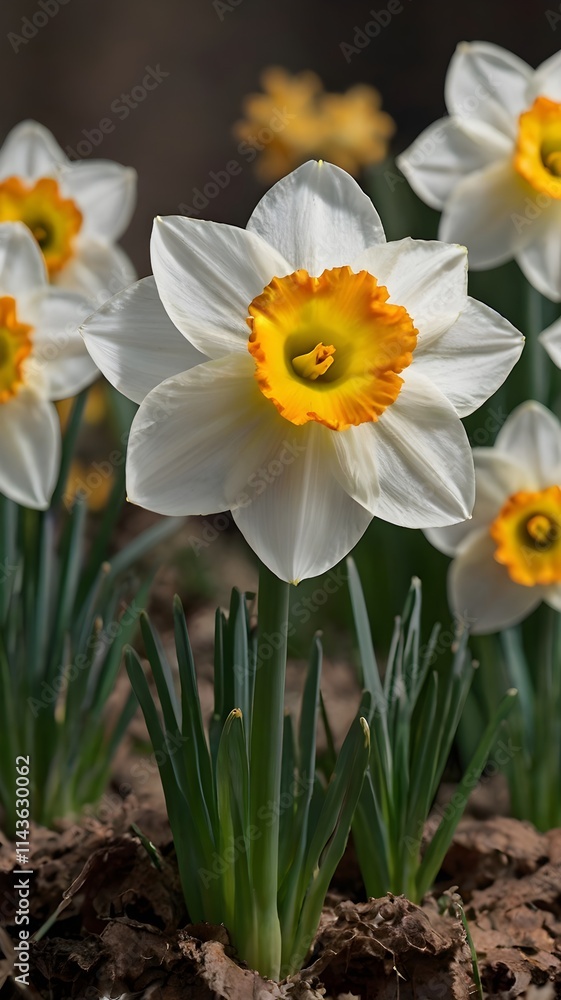 daffodils in spring
