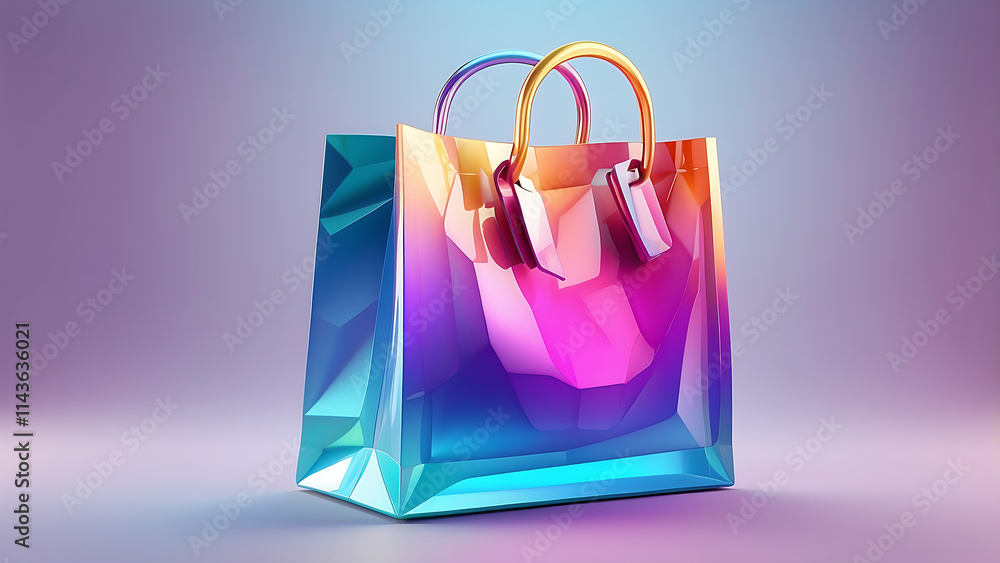 Beautiful shopping bag Beautiful shopping bag