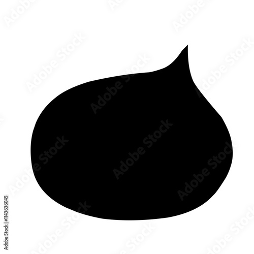 black abstract  place for text. Simple Rectangular abstractvector freeforms isolated on transparent background.