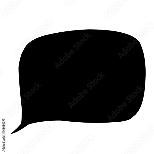 black abstract  place for text. Simple Rectangular abstractvector freeforms isolated on transparent background.