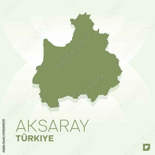 Aksaray vector map, Vector map of Aksaray, editable eps, AI files, Vector illustration of Aksaray vector map