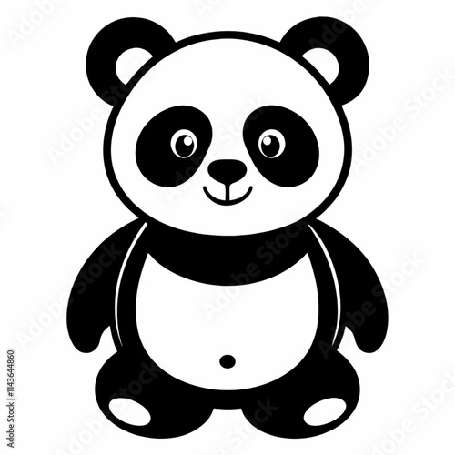 Illustrations of a panda