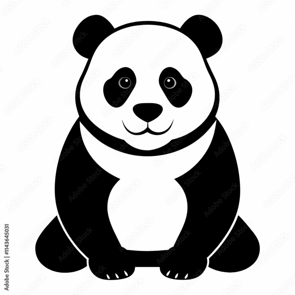 Illustrations of a panda Illustrations of a panda