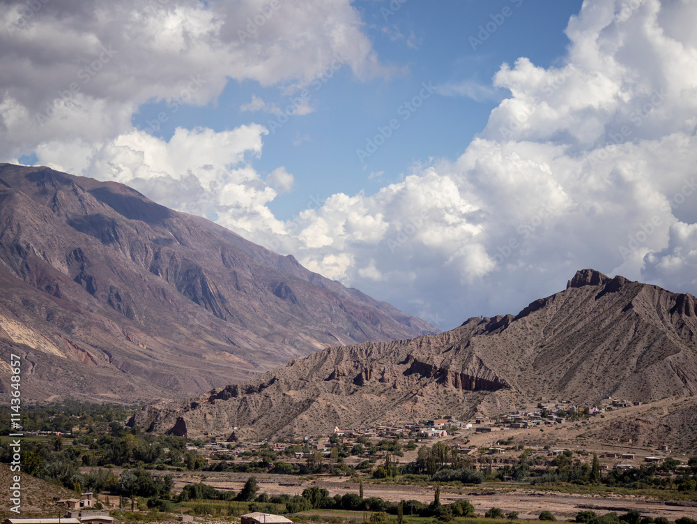 Fototapeta premium mountain landscape with blue sky