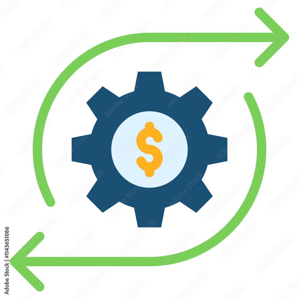 Cash Flow Icon Cash Flow Icon