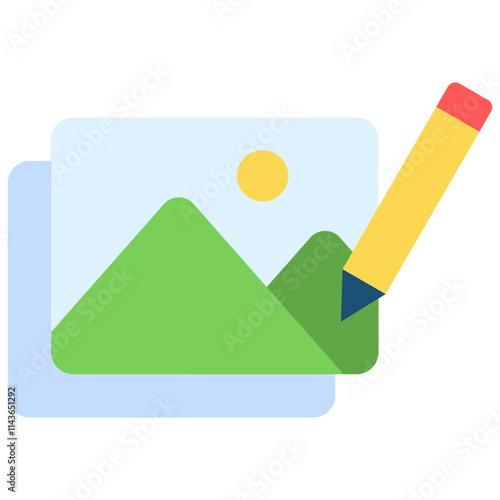 Photo Editing Icon