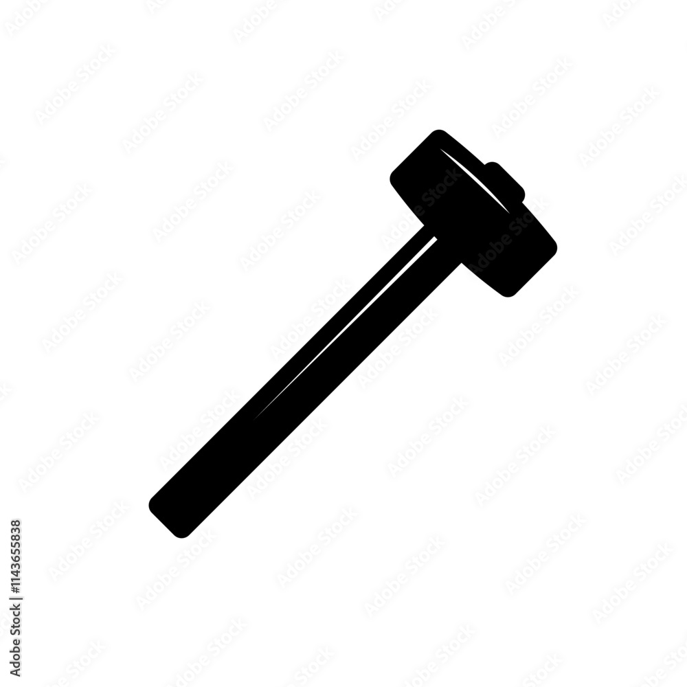 Simple hammer icon vector. blacksmith hammer, blacksmith hammer tools. Simple hammer icon vector. blacksmith hammer, blacksmith hammer tools.