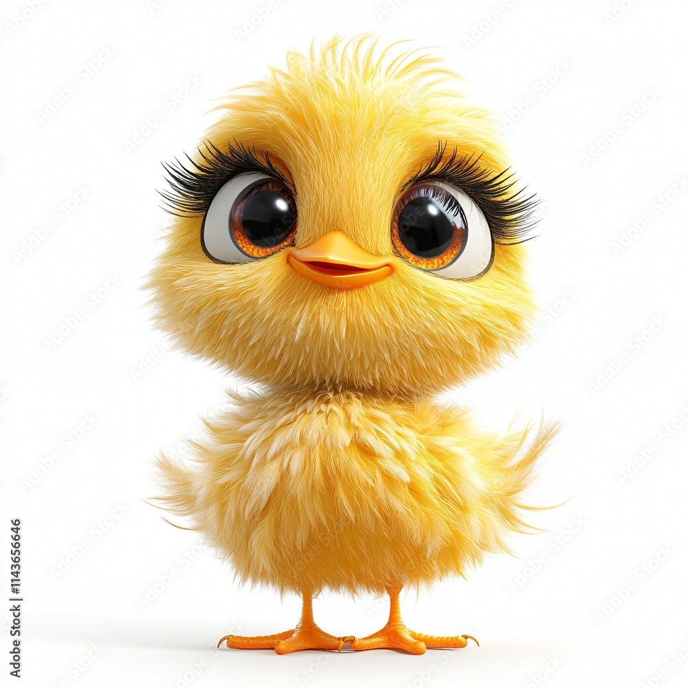 Cute brown cartoon owl with big eyes, perched on a branch, vector illustration Cute brown cartoon owl with big eyes, perched on a branch, vector illustration