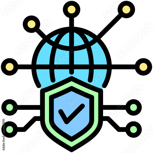 Network Security Icon