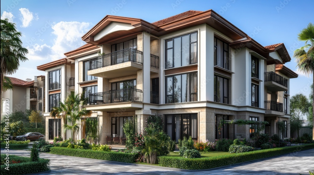 Luxury Mediterranean Villa Architectural Design Luxury Mediterranean Villa Architectural Design