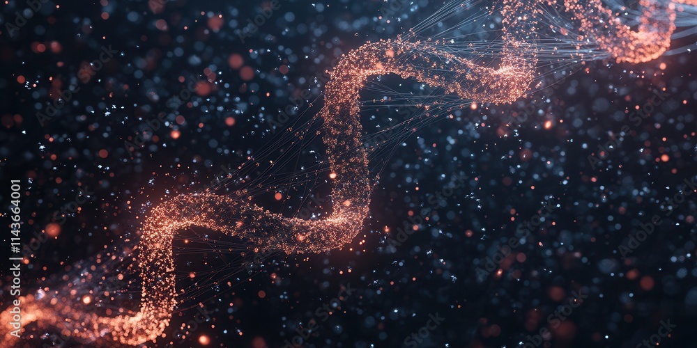 A dynamic, swirling pattern of glowing particles against a dark background, creating a mesmerizing visual effect of movement and energy. A dynamic, swirling pattern of glowing particles against a dark background, creating a mesmerizing visual effect of movement and energy.