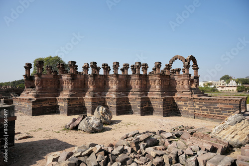 Obraz na płótnie Royal tribute: Rao Lakha Chhatri, jewel of Bhuj w salonie