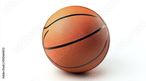 Wallpaper Mural Basketball on white isolated ackground Torontodigital.ca