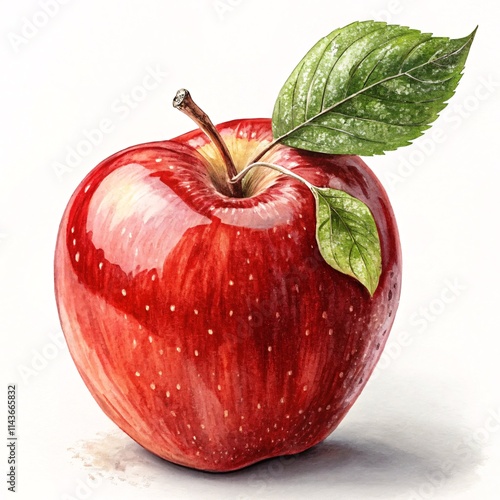 appale on white background