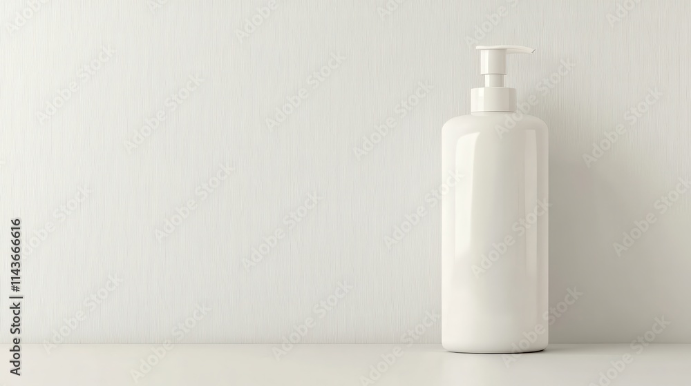 Body lotion on white isolated backgroun Body lotion on white isolated backgroun