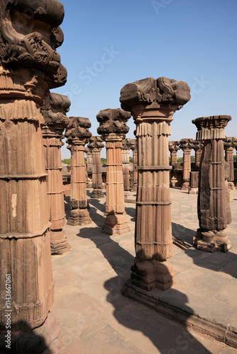 Obraz na płótnie Royal tribute: Rao Lakha Chhatri, jewel of Bhuj w salonie
