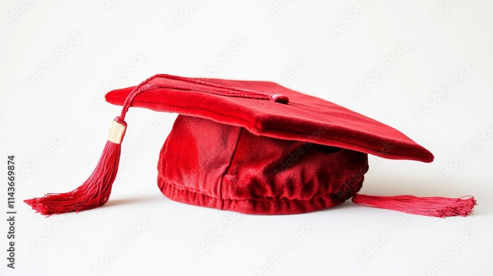 custom made wallpaper toronto digitalgraduation hat. red graduation hat