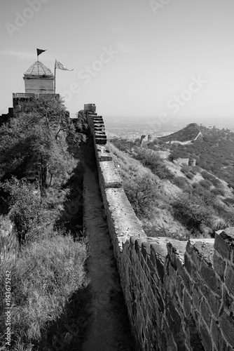 Obraz na płótnie Bhuj Fort: Witness to the History of Gujarat w salonie