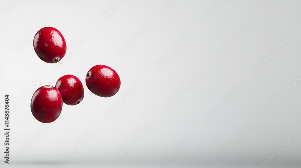 fresh cranberries with vibrant red color floating in mid-air on white background
Промпт:
fresh cranberries with vibrant red color floating in mid-air on white background
Промпт: