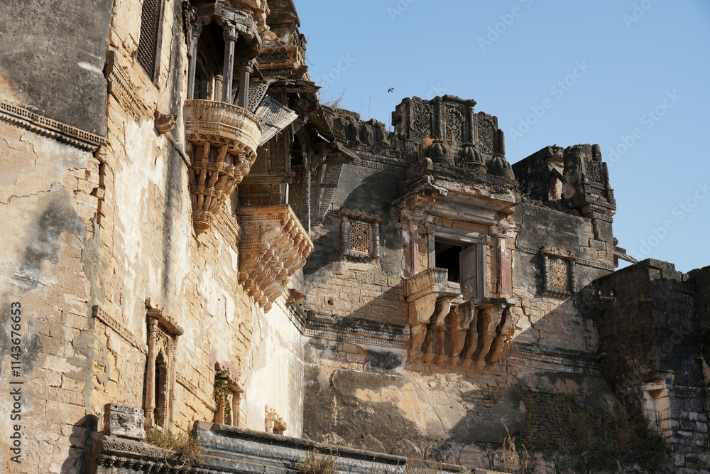 The Gothic elegance of Pragmahal Palace in Bhuj