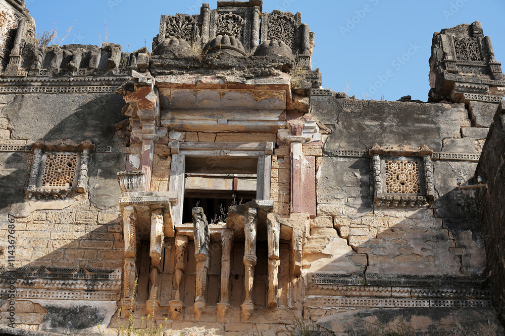 The Gothic elegance of Pragmahal Palace in Bhuj