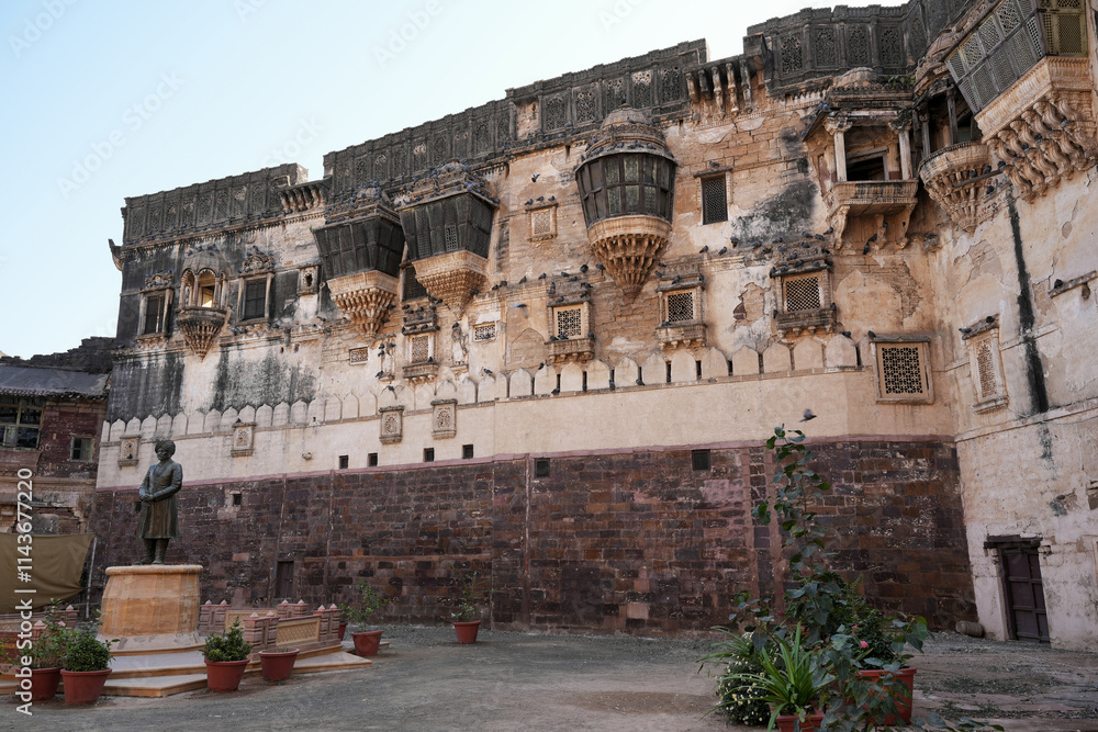 The Gothic elegance of Pragmahal Palace in Bhuj
