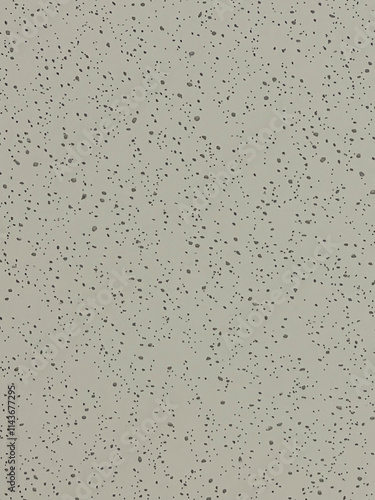 The surface has small polka dots scattered all around.