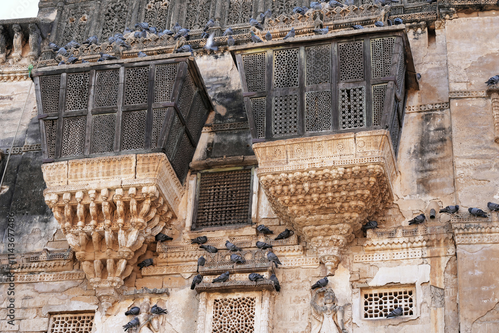 The Gothic elegance of Pragmahal Palace in Bhuj