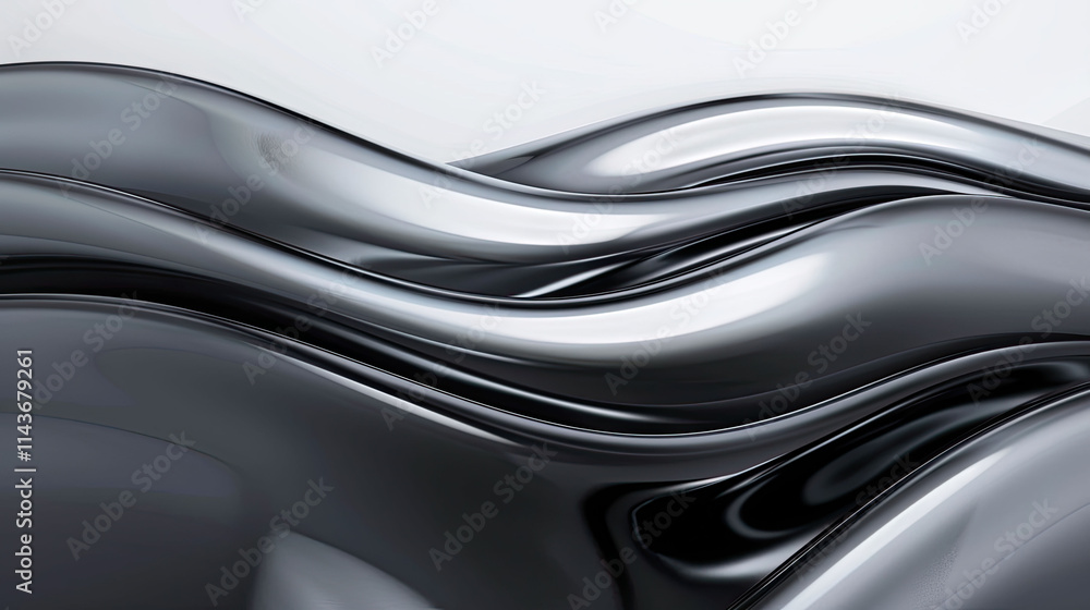 A minimalist abstract background with smooth flowing wave-like lines in monochrome tones, modern aesthetic A minimalist abstract background with smooth flowing wave-like lines in monochrome tones, modern aesthetic