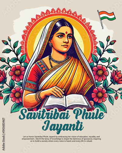 Savitribai Phule Jayanti Celebrating Indias first woman teacher on 3rd January social media post
