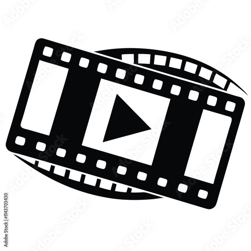film strip vector illustration