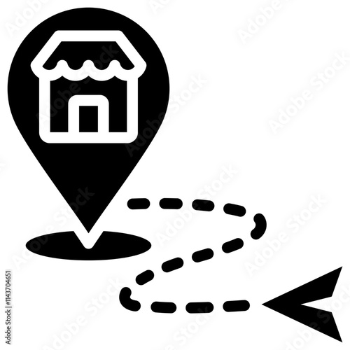 Gps Navigation Icon