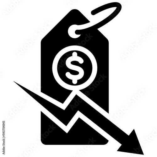 Price Down Icon