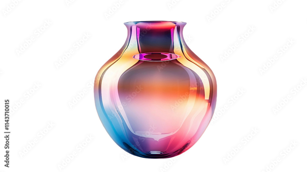Futuristic Amphora Vase on transparent background PNG. Futuristic Amphora Vase on transparent background PNG.