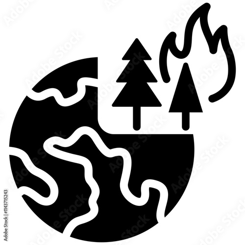 Habitat Destruction Icon