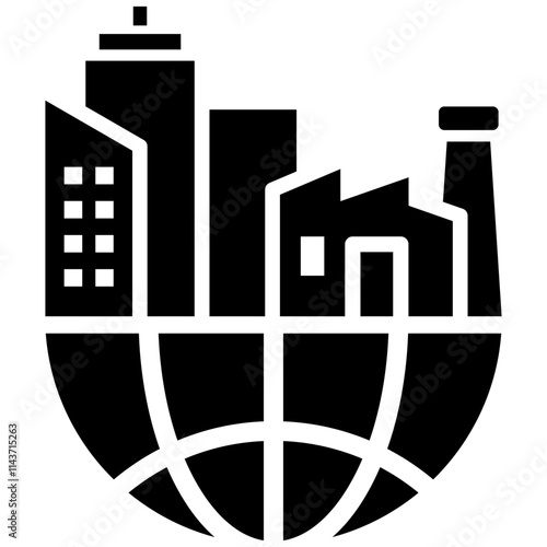 Urban Sprawl Icon