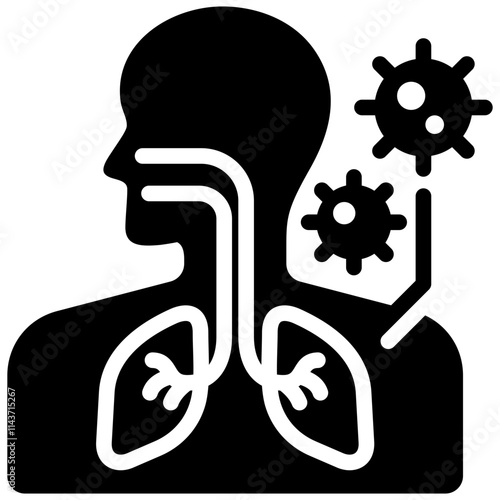 Respiratory Problem Icon