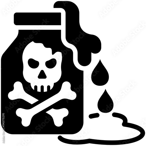 Chemical Pollution Icon