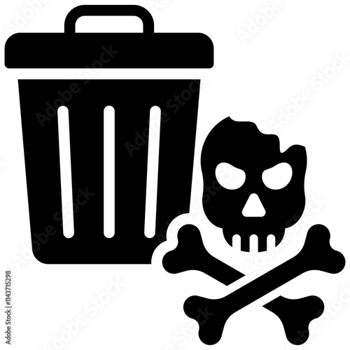 Hazardous Waste Icon