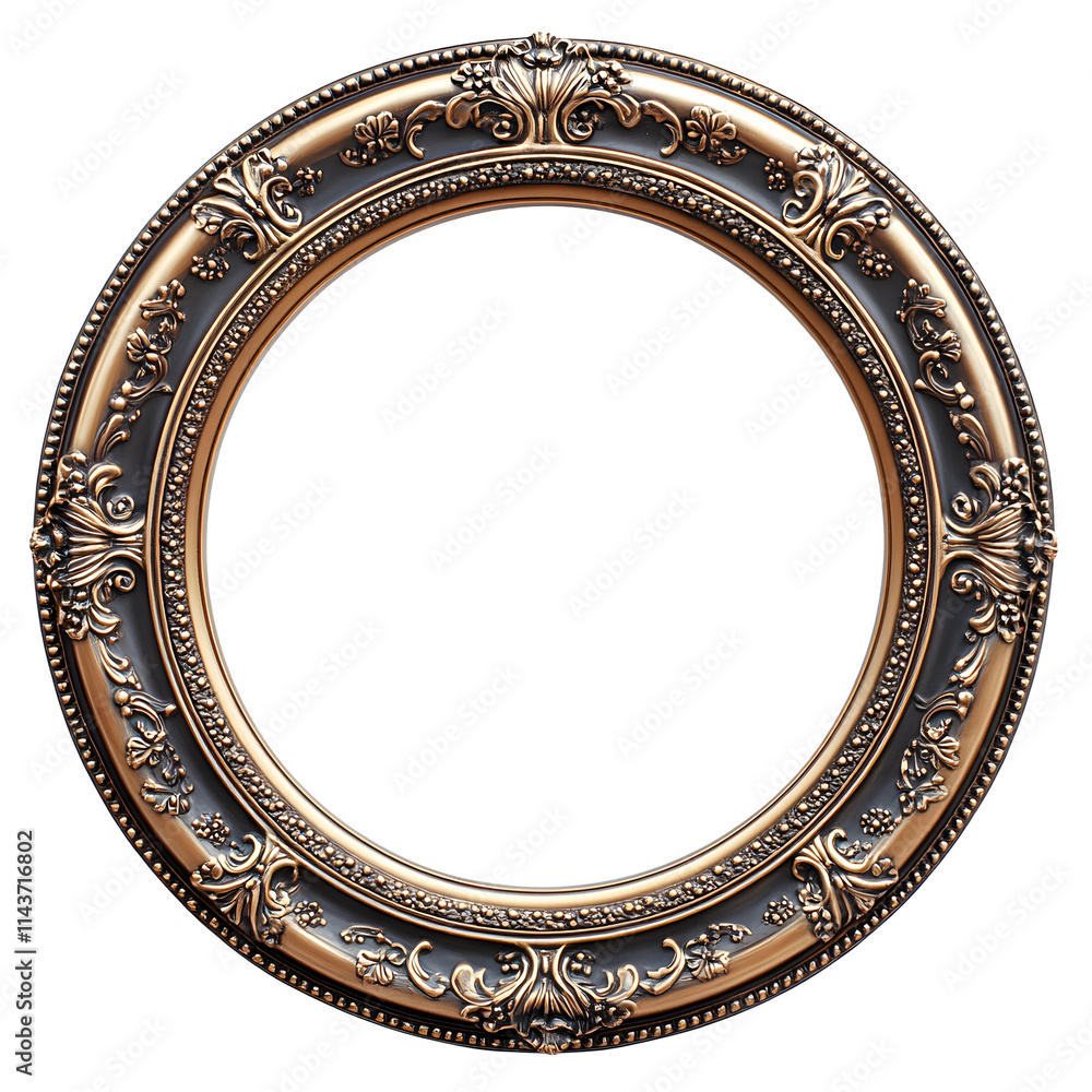 custom made wallpaper toronto digitalOrnate Round Frame Isolated on Transparent Background