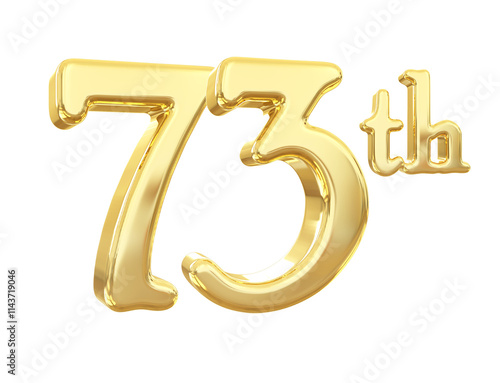 73th Anniversary Gold  photo