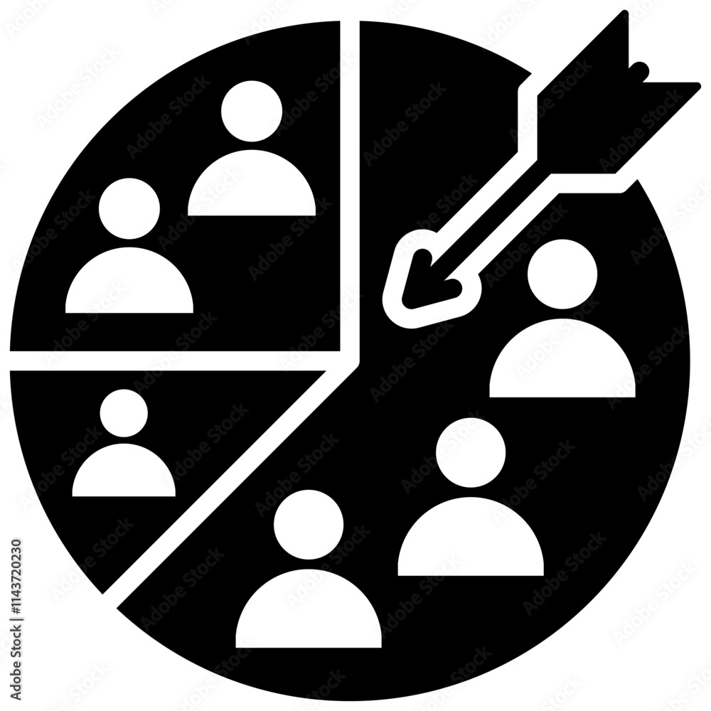 Market Segment Icon Market Segment Icon
