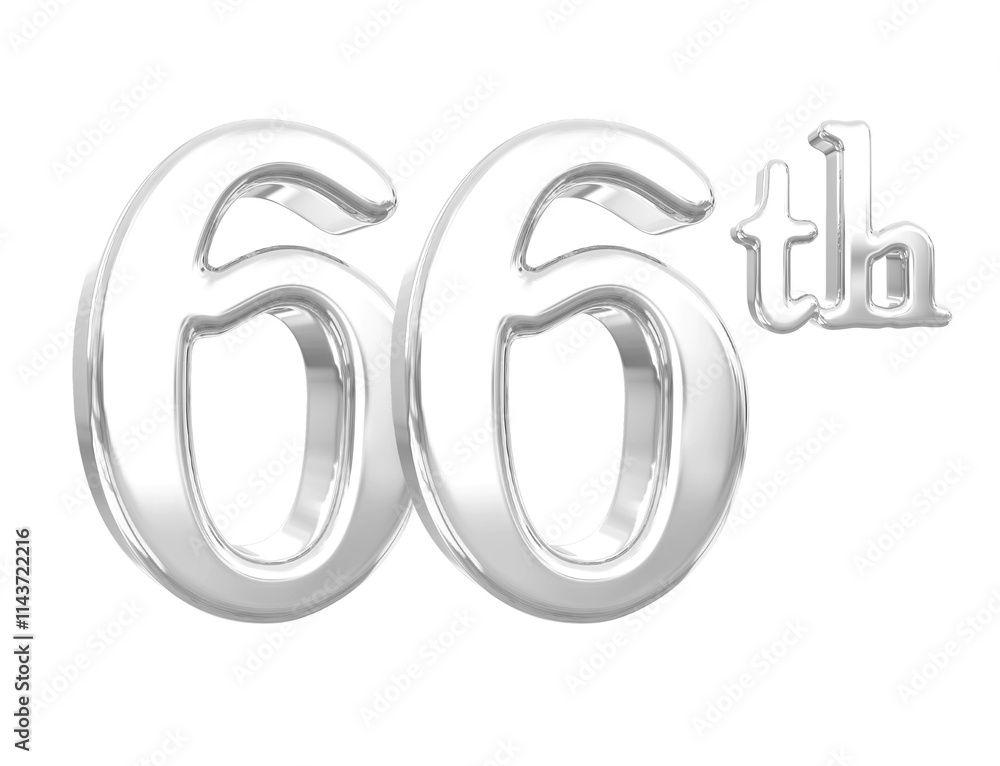 66th Anniversary Silver 66th Anniversary Silver
