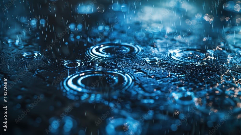 The abstract nature of a lightning storm is mesmerizing. Dark clouds and rain create a powerful scene. The abstract nature of a lightning storm is mesmerizing. Dark clouds and rain create a powerful scene.