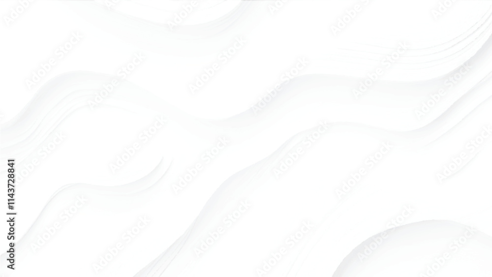 Obraz premium white silk textured cloth background,Closeup of rippled satin fabric with soft waves.