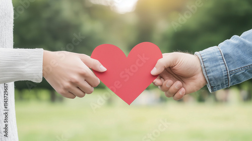 Love Shared: A close-up ima...
