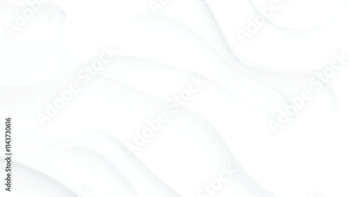 A contemporary artistic background with a white painted abstract texture providing an image with plenty. white silk textured cloth background,Closeup of rippled satin fabric with soft waves.