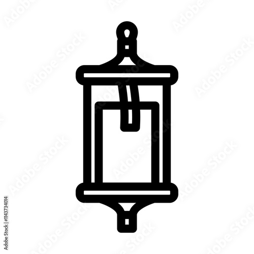 water sampling bottle world ocean line icon vector. water sampling bottle world ocean sign. isolated contour symbol black illustration