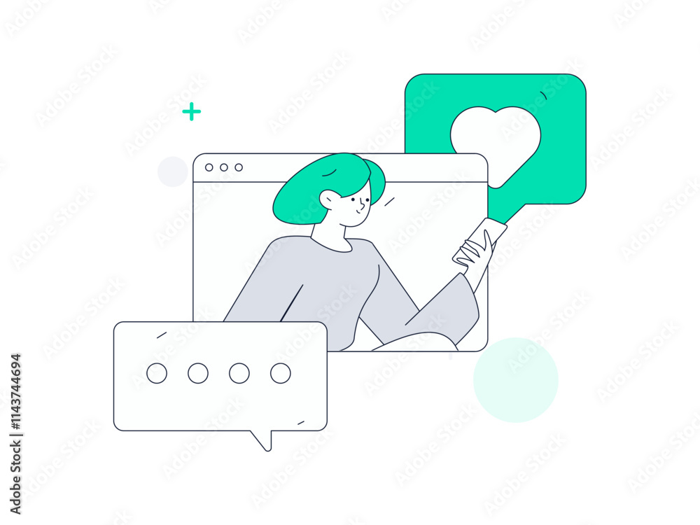 Flat vector illustration of business people operating work scene
Flat vector illustration of business people operating work scene